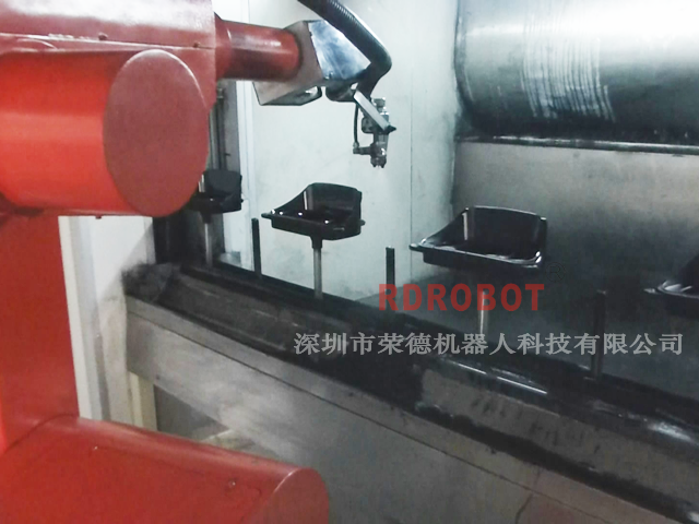 汽車儀表盤(pán)機(jī)器人噴漆生產(chǎn)線